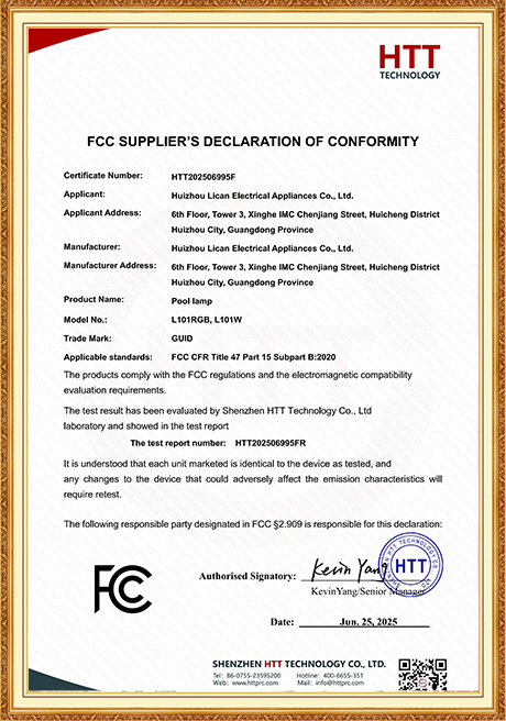 Certificate Of Honor